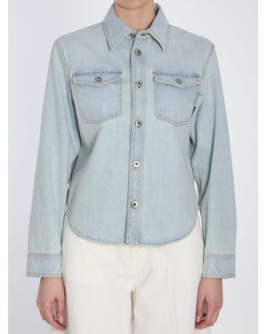 Bottega Veneta Denim Shirt - Blue