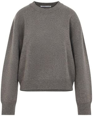 Studio Nicholson Mouse Morina Crewneck Sweater - Gray