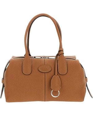Tod's Di Bag Small Leather Handbag - Brown