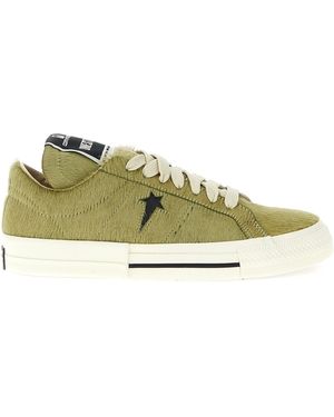 Rick Owens Onestr' X Converse Sneakers - Green