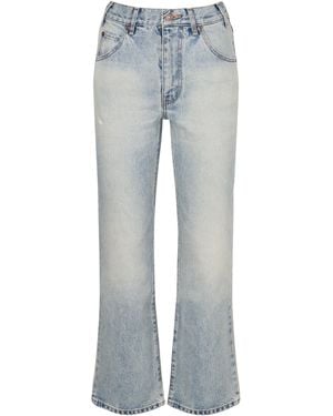 Celine Dylan High-Rise Flared Jeans - Blue