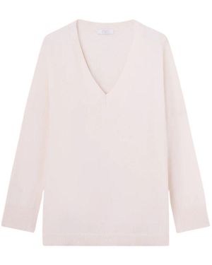 Fedeli V-Neck Knitwear - Pink