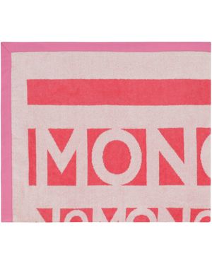 Moncler Printed Terry Beach Towel - Red