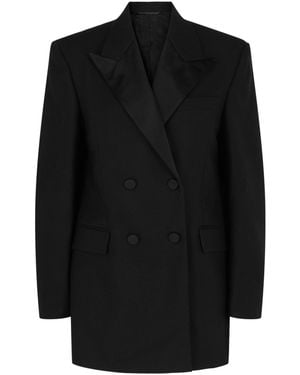Givenchy Double Breasted Jacket - Black