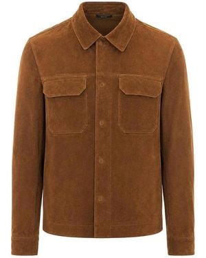 Tom Ford Suede Jacket - Brown