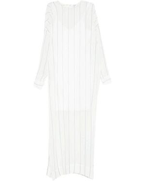 Bondi Born Vertical Stripe Dress - White