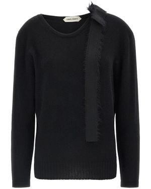 Alberta Ferretti Bow Sweater - Black