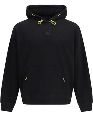 Fendi Hooded Sweatshirt - Black