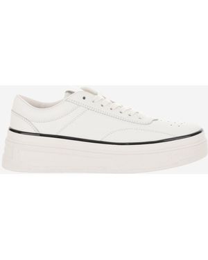 Jil Sander Sneakers Calfskin - White