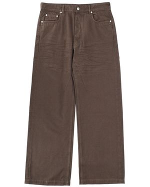 Rick Owens Cotton Jeans - Brown