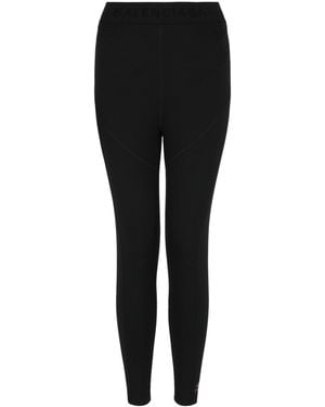 Balenciaga Athletic Cut Spandex Leggings - Black