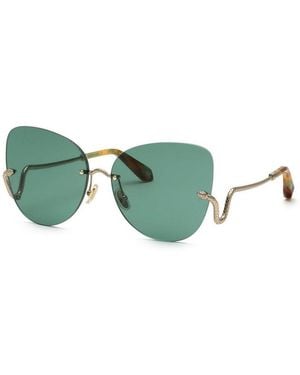 Roberto Cavalli Src062 594Y Sunglasses - Green