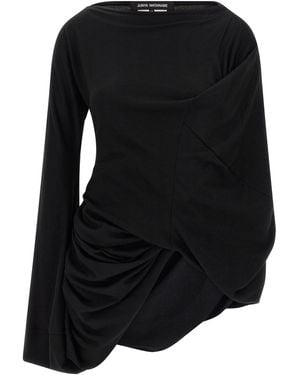 Junya Watanabe Draped Top - Black