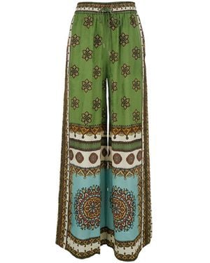 ALÉMAIS Pants Contina Viscose - Green