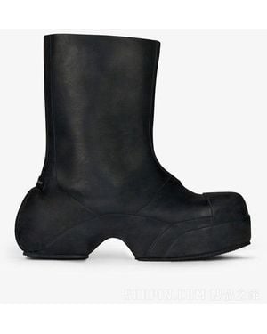 Givenchy Show High Rainboot Nwt - Black
