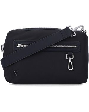 Represent Nylon Messenger Bag - Black