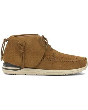 Visvim "Lhamo Folk" Lace-Up Boots - Brown