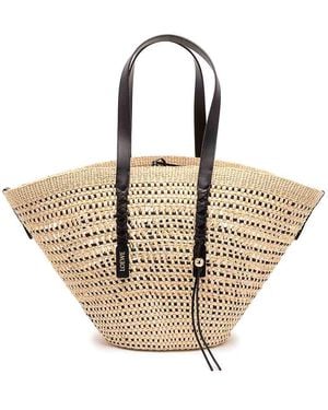 Loewe 'Braid' Large Basket Bag - Natural