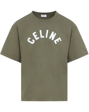 Celine Relaxed T-Shirt - Green