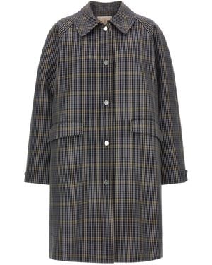 Tela 'Nathan' Trench Coat - Gray