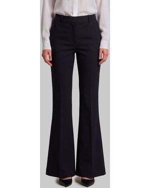 Celine Kick-Flare Pants - Blue