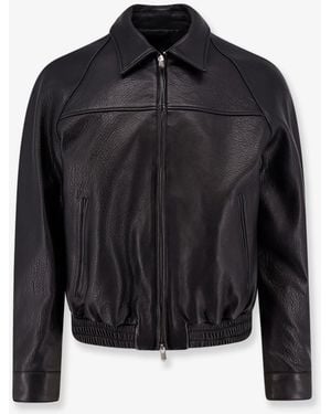 Tonywack Vintage Leather Jacket - Black