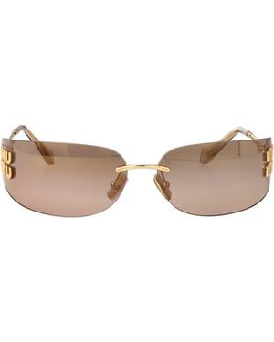 Miu Miu Sunglasses 0Mu A51S 5Ak20P/14/110 - Brown