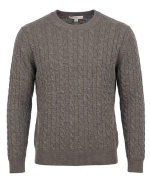 Malo Cashmere Round Neck - Gray