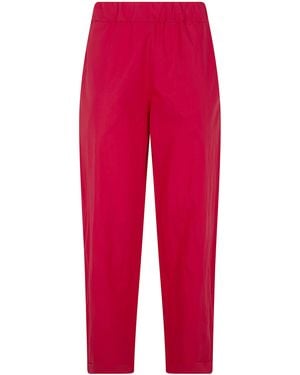 Labo.art "Clara" Vela Cotton Pants - Red
