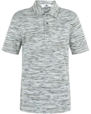 Missoni Zig Zag Polo Shirt - Gray