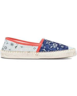 Philippe Model Marseille Low Paisley Espadrilles Sneakers - White