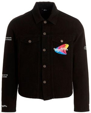 Msftsrep Logo Denim Jacket - Black