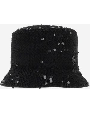 Maison Michel Kendall Cloche Hat - Black