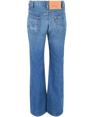 Valentino X Levi's 517 Wide Leg Jeans - Blue