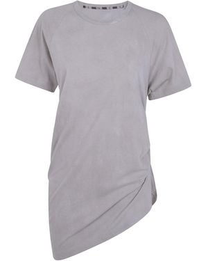 Ziggy Chen Asymetric T-Shirt - Gray