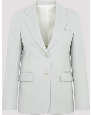 Lanvin Single-Breasted Blazer - White