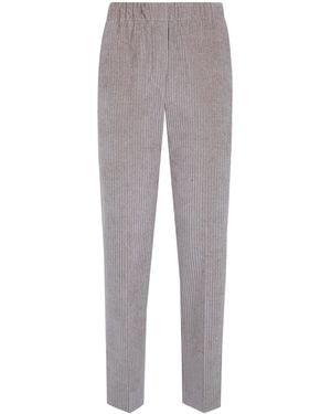 Anneclaire Corduroy Pants - Gray