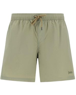 Herno Nylon Beach Shorts - Green