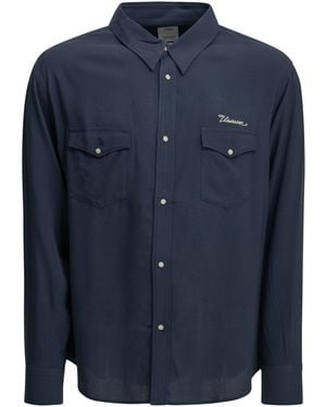 Visvim "Meridian" Casual Shirt - Blue