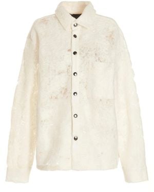 VITELLI 'doomboh Patch Worker' Shirt - White