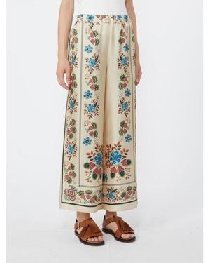 Weekend by Maxmara Wkdsnack Trouser Vanilla - Metallic