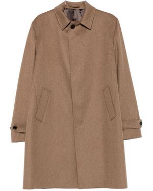 Lardini Wool Coat - Brown