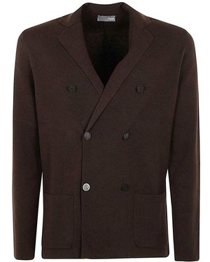 Drumohr Double Breasted Blazer - Black