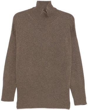 Roberto Collina Maglia Lupetto - Brown