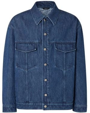 Fendi Oversize Denim Jacket - Blue