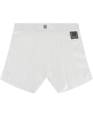 Givenchy Logo Cotton Boxer Briefs - White