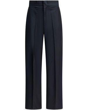 Sa Su Phi Wool Pants - Blue