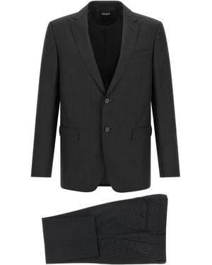 ZEGNA Wool Dress - Black