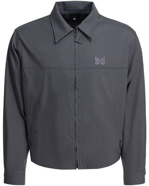 Needles "Cavalry Twill" Overshirt Jacket - Gray