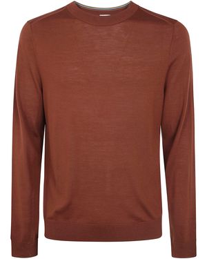 Paul Smith Sweater Crew Neck - Brown